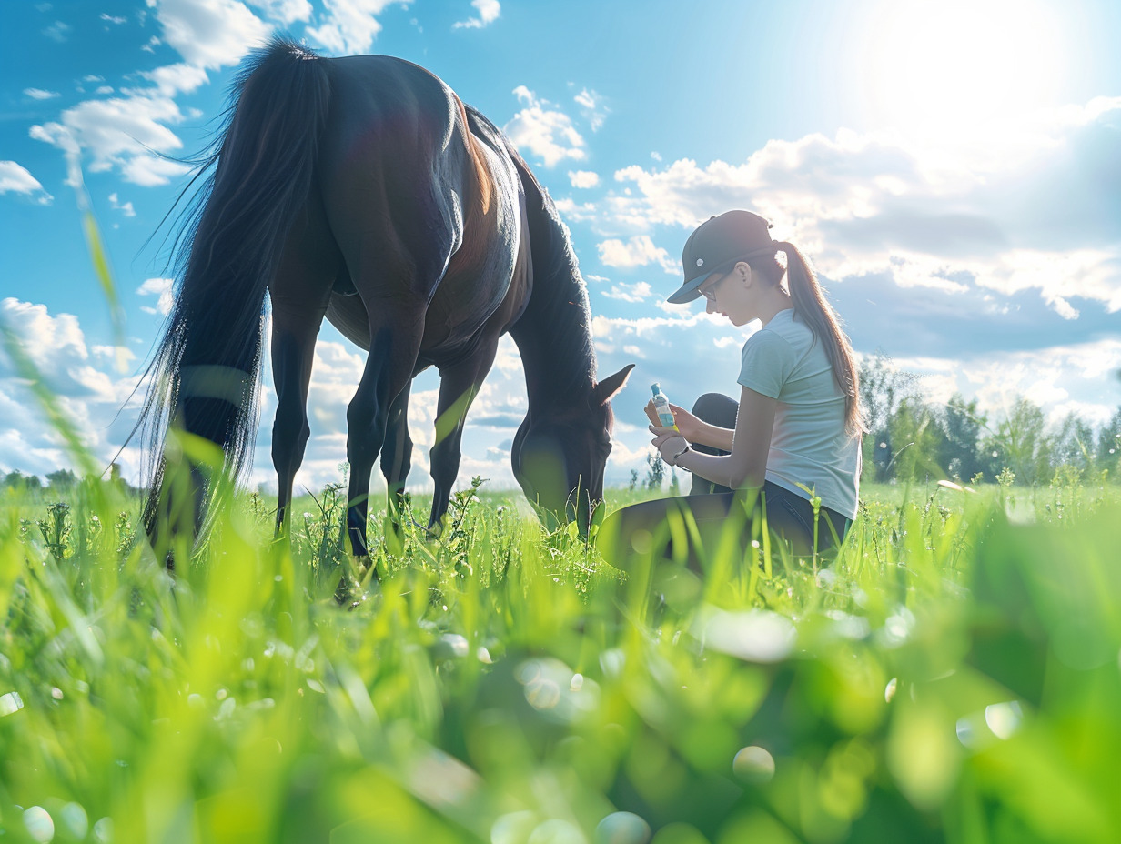 cheval biotine