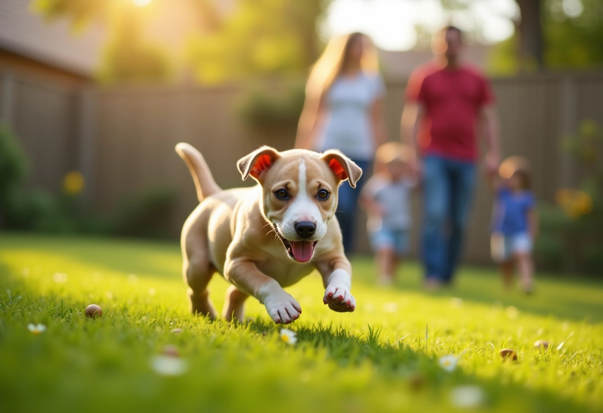 bébé staffy